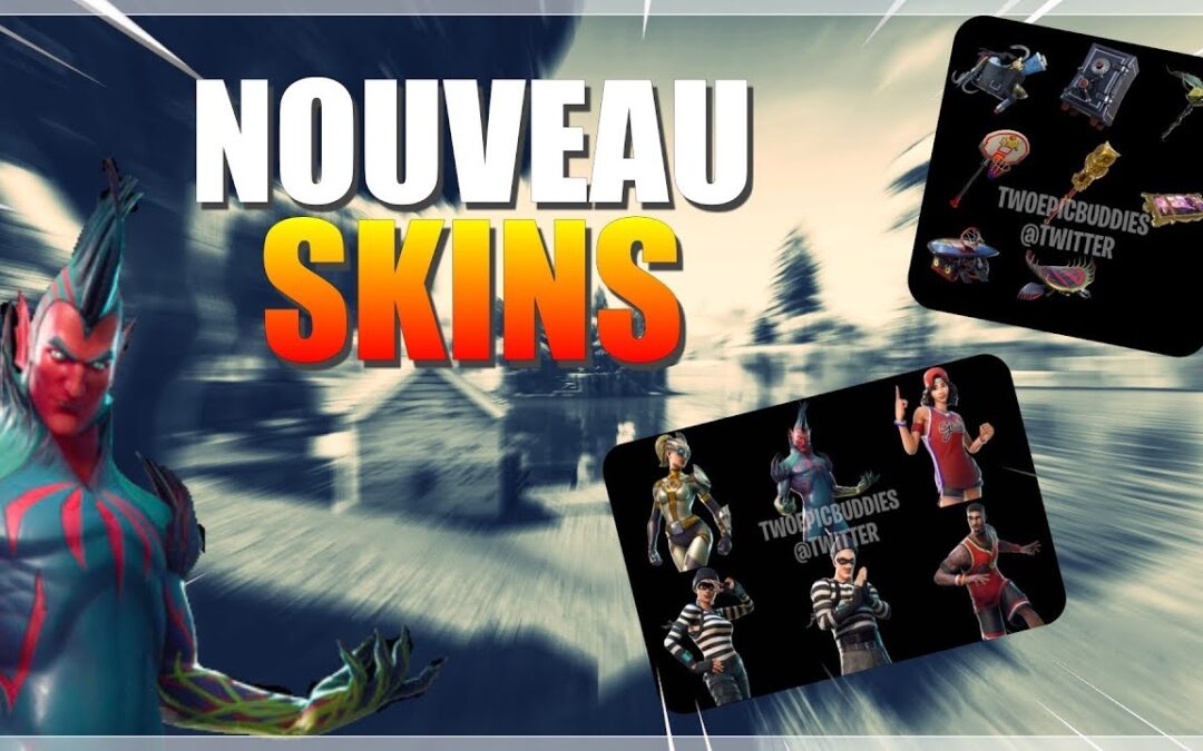 fuite inédite : les nouveaux skins fortnite révélés