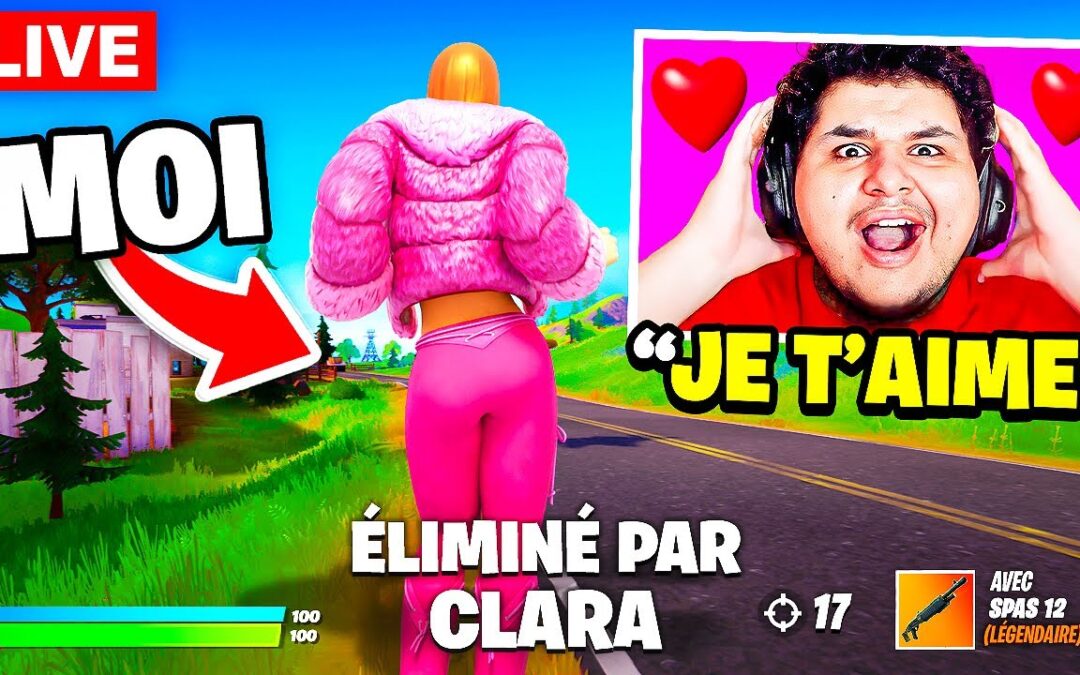 J’ai STREAMHACK le STREAMER le plus TOXIQUE en FILLE sur Fortnite !