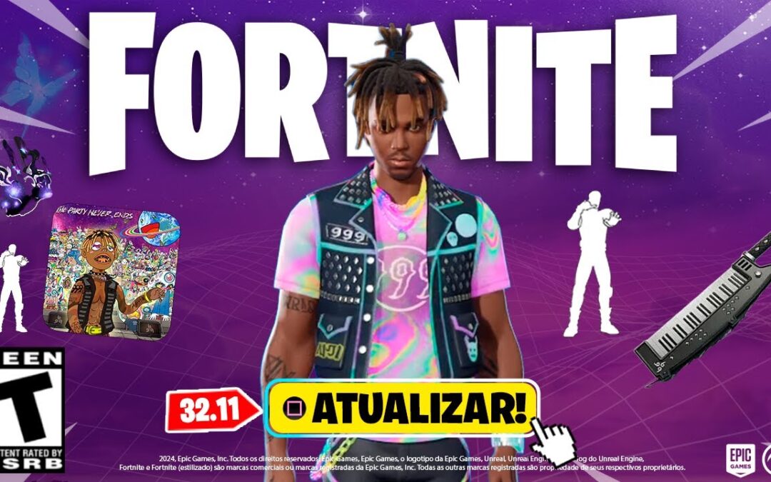 *NOUVEAU SKIN JUICE WRLD GRATUIT* pour TOUS dans FORTNITE et RÉCOMPENSES GRATUITES dans la mise à jour 32.11