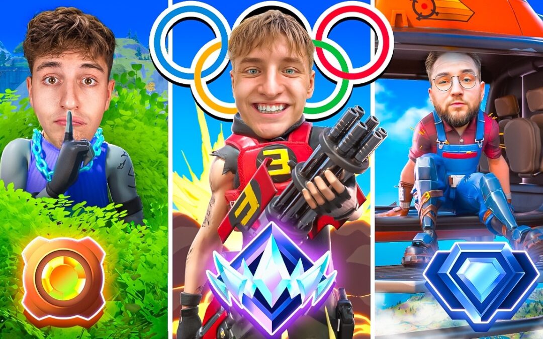 YOUTUBER OLYMPICS à UNREAL dans Fortnite Remix