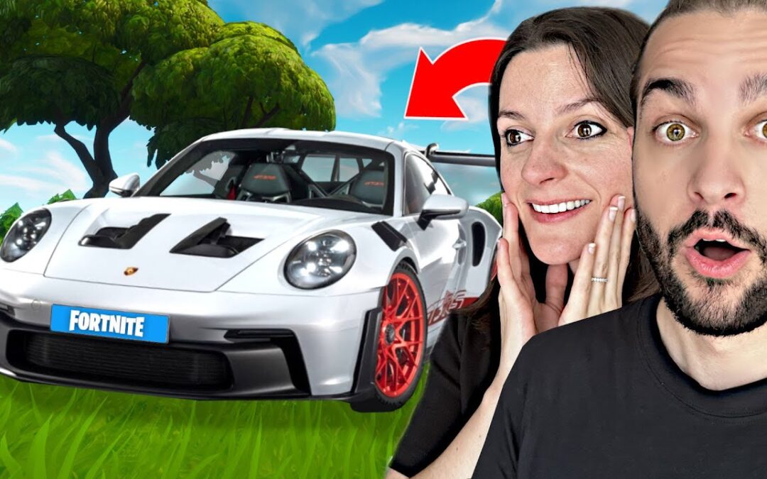 SUR UNE RECU LA PORSCHE 911 GT3 RS ! (Porsche Fortnite)