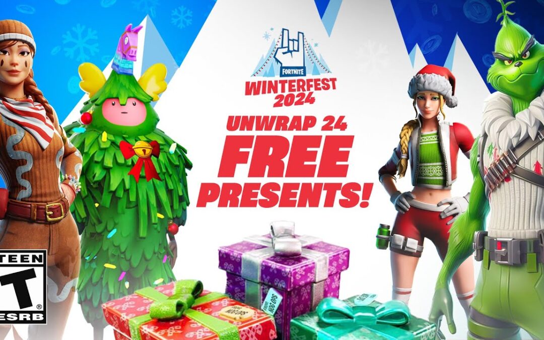 Fortnite Winterfest 2024 (CADEAUX GRATUITS)