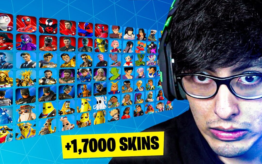 J’AI ATTEINT +1700 SKINS SUR FORTNITE…