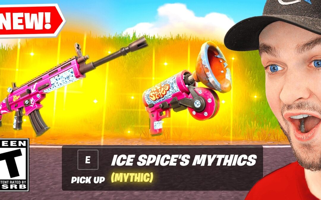 La *NOUVELLE* mise à jour MYTHIQUE Ice Spice de Fortnite !