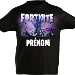 t shirt fortnite personnalisé pour enfants chemise de jeu personnalisée avec prénom ou texte qualité premium et authentique pour enfants garçons