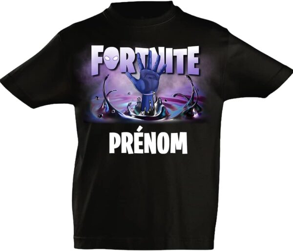 t shirt fortnite personnalisé pour enfants chemise de jeu personnalisée avec prénom ou texte qualité premium et authentique pour enfants garçons