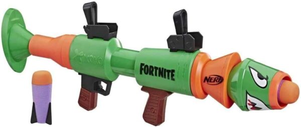 nerf fortnite rl et fléchettes elite officielles, vert, talla sola