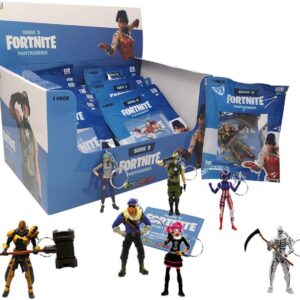 porte clés fortnite, journal porte clés pour enfants, garçons et adultes, homme avec une peau de jeu vidéo originale en tant que skull trooper, pack de 3 personnages, accessoires de jeu, idées cadeaux de