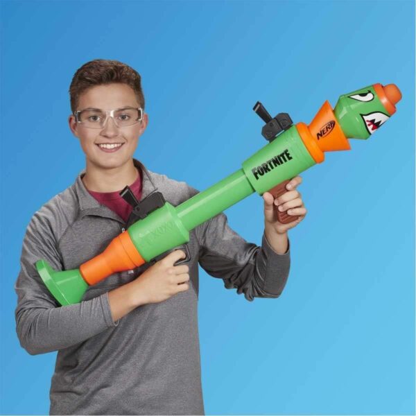 nerf fortnite rl et fléchettes elite officielles, vert, talla sola