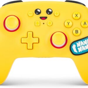 manette sans fil powera améliorée pour nintendo switch, modèle oled et switch lite, accessoire de jeu, manette de jeu, manette de jeu, manette bluetooth, sous licence officielle fortnite : peely