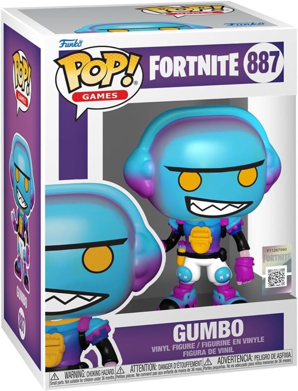 funko pop! jeux : fortnite gumbo figurine en vinyle à collectionner idée cadeau produits officiels jouets pour enfants et adultes fans de jeux vidéo