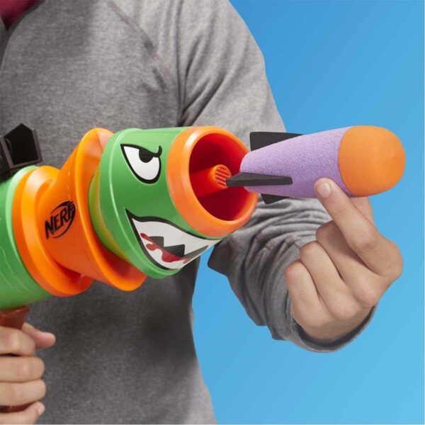 nerf fortnite rl et fléchettes elite officielles, vert, talla sola