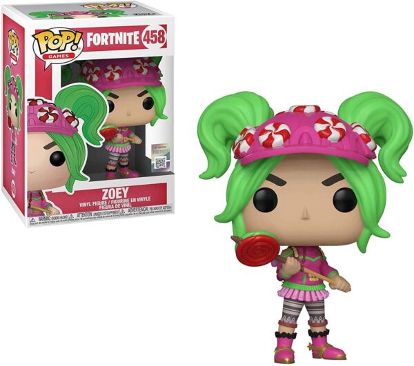 funko pop! jeux : fortnite zoey figurine en vinyle à collectionner idée cadeau produits officiels jouets pour enfants et adultes fans de jeux vidéo