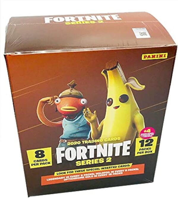 cartes à collectionner panini fortnite série 2 mega blasterbox