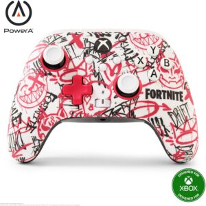 manette sans fil powera pour xbox series x|s fortnite se