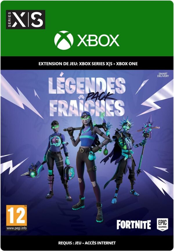 fortnite : le pack légendes minty | xbox one/series x|s télécharger le code du jeu