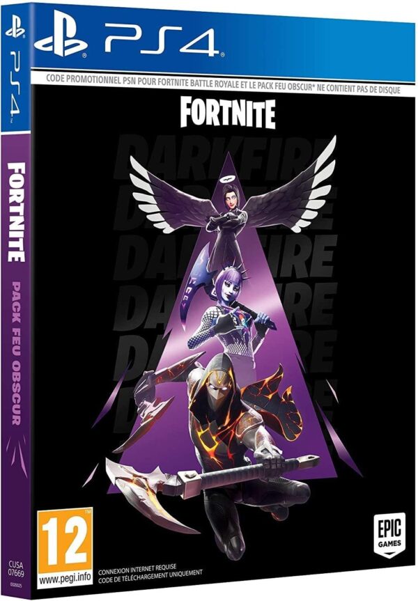 fortnite : pack darkfire pour ps4