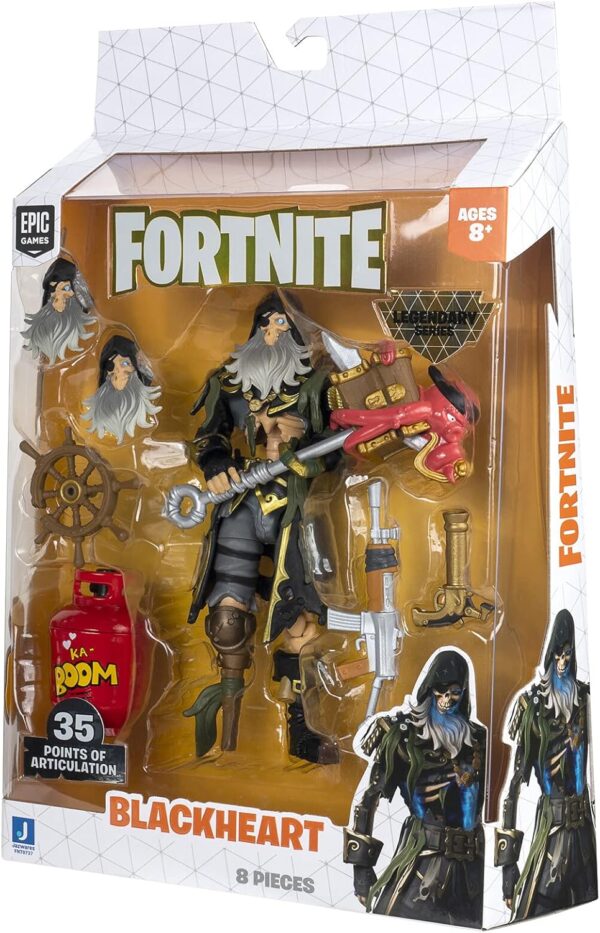 jazwares fortnite figurine coeur noir 15cm