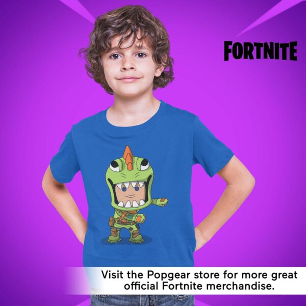 fortnite flossing rex chemise, enfants, 7 15 ans, bleu royal, marchandise officielle