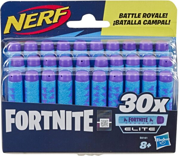 nerf pack de 30 fléchettes officielles nerf elite fortnite