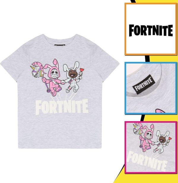 popgear fortnite bunny trouble t shirt tendance pour garçon