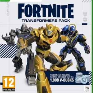 fortnite transformers pack (code de téléchargement du jeu dans la boîte) xbox series