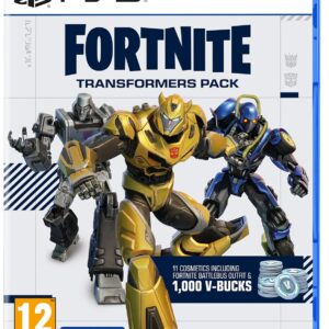 fortnite transformers pack (code de téléchargement du jeu dans la boîte) ps5