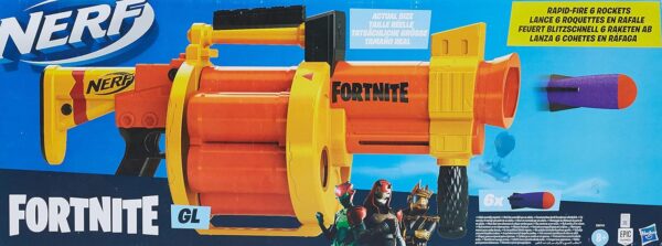 nerf fortnite gl et fléchettes nerf fortnite officielles