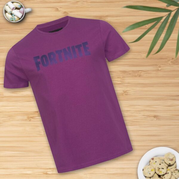 fortnite t shirt fortnite en coton violet pour gamers et gamers tailles 10 à 16