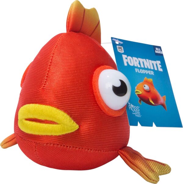 fortnite flopper peluche à collectionner 17,5 cm – super douce et douce – collectionnez les tous, fnt0521, rouge, petit