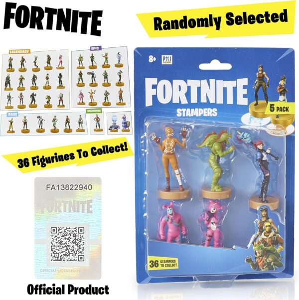 fortnite ensemble de 5 figurines à collectionner pour adultes et enfants accessoires et cadeaux pour les joueurs ensemble de 5 (sélection aléatoire)