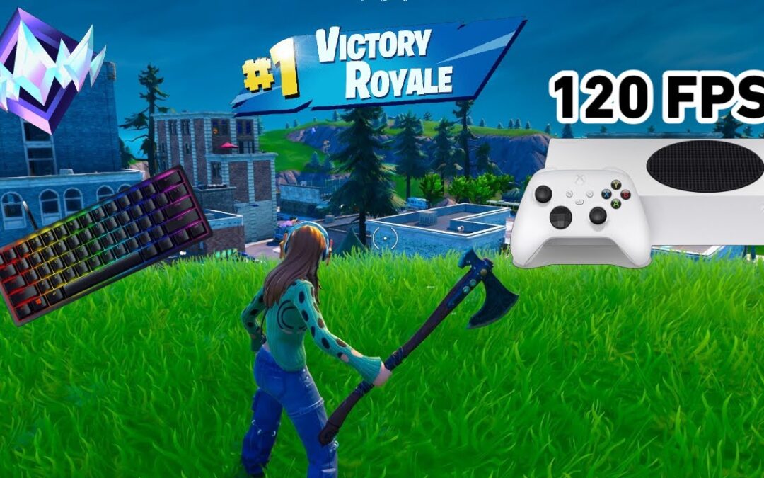 Recharge classée Fortnite Unreal sur Xbox Series S | Gameplay clavier et souris | 120 images par seconde | Duo