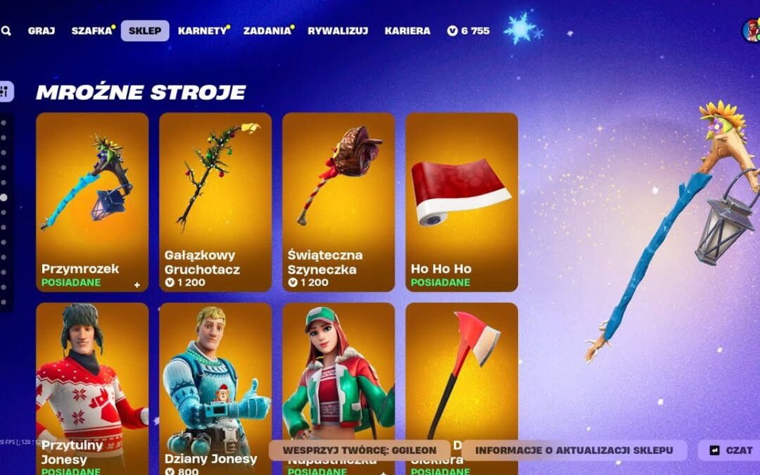 BOUTIQUE FORTNITE 01/03/2025 *FROSTY, PATRICK MAHOMES, REJEKUNA LOCKER, NOUVEAU PEAU, FOCAL, PJ*