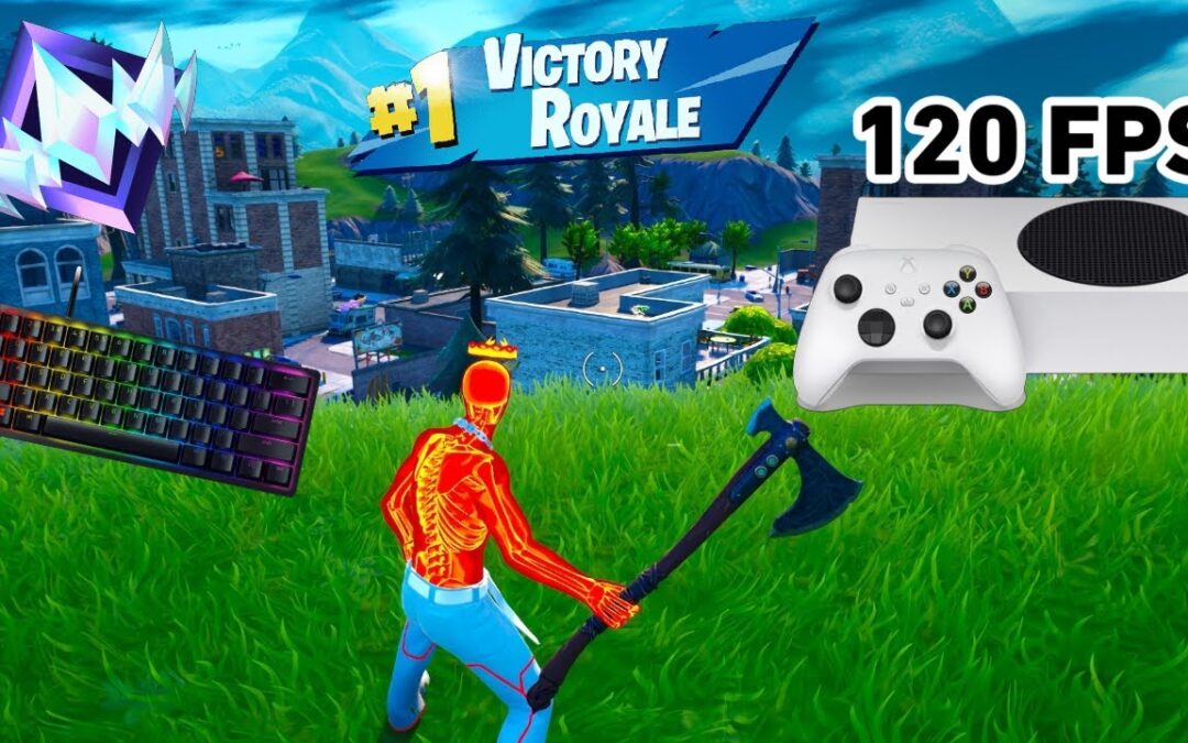 Recharge classée Fortnite Unreal | Xbox Série S | Gameplay clavier et souris | 120 images par seconde | Solo & Duo