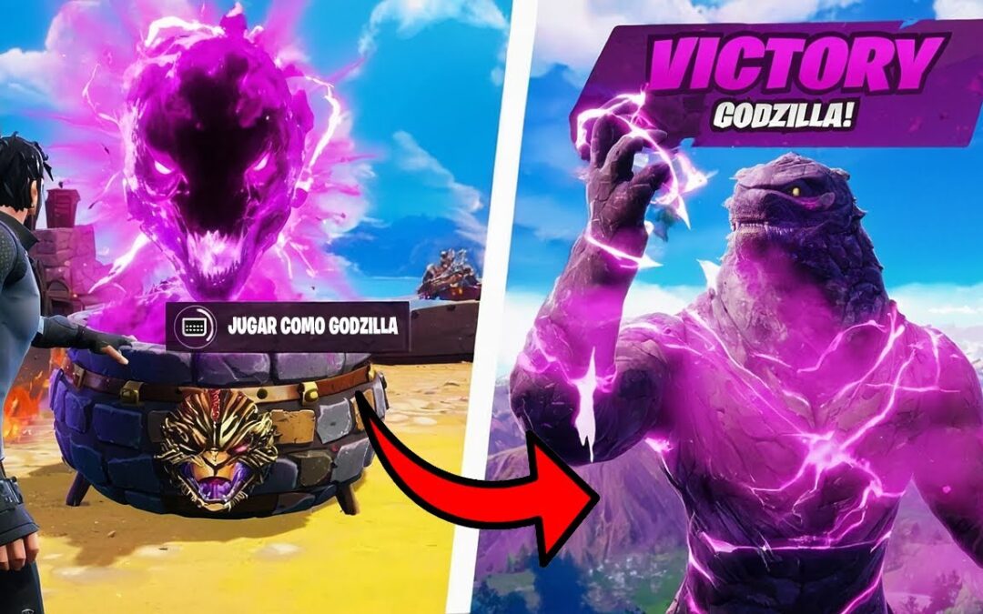 GODZILLA PUISSANCE ATOMIQUE dans FORTNITE !