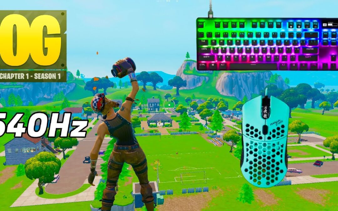 SteelSeries Apex Pro TKL ASMR ð´ Gameplay solo Fortnite OG ð Clavier satisfaisant Fortnite 360 ​​FPS 4K