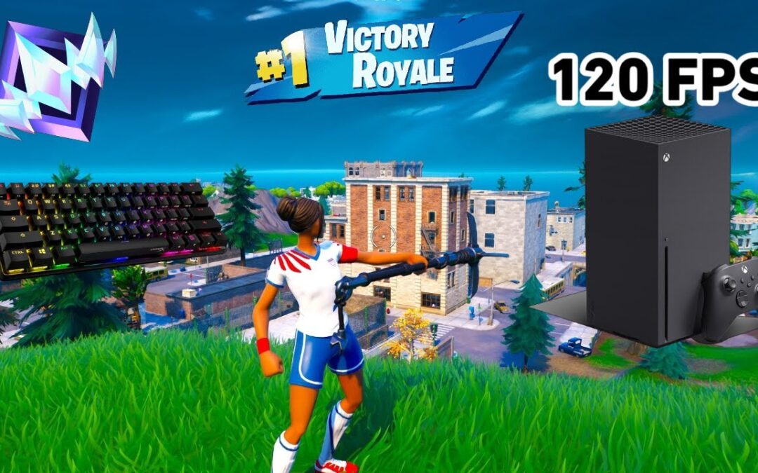 Recharge classée Fortnite Unreal | Xbox Série X | Gameplay clavier et souris | 120 images par seconde