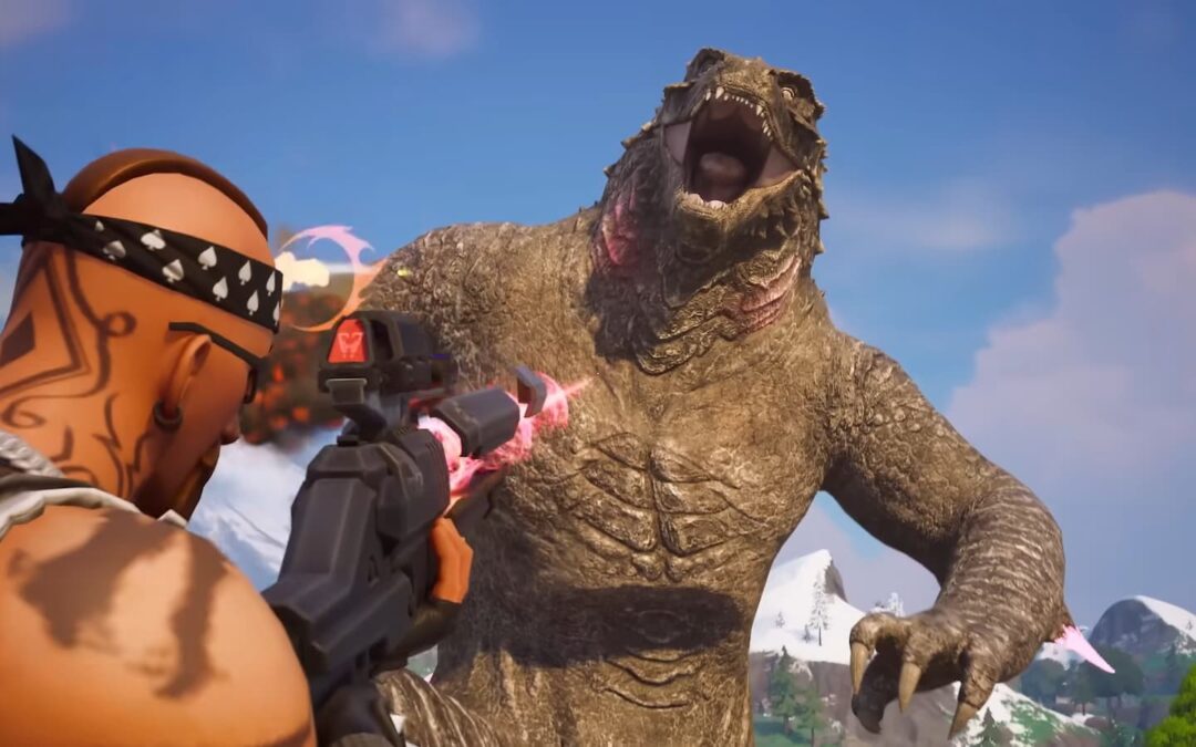 Où trouver Godzilla dans Fortnite – et dans Big Kong 2025 !